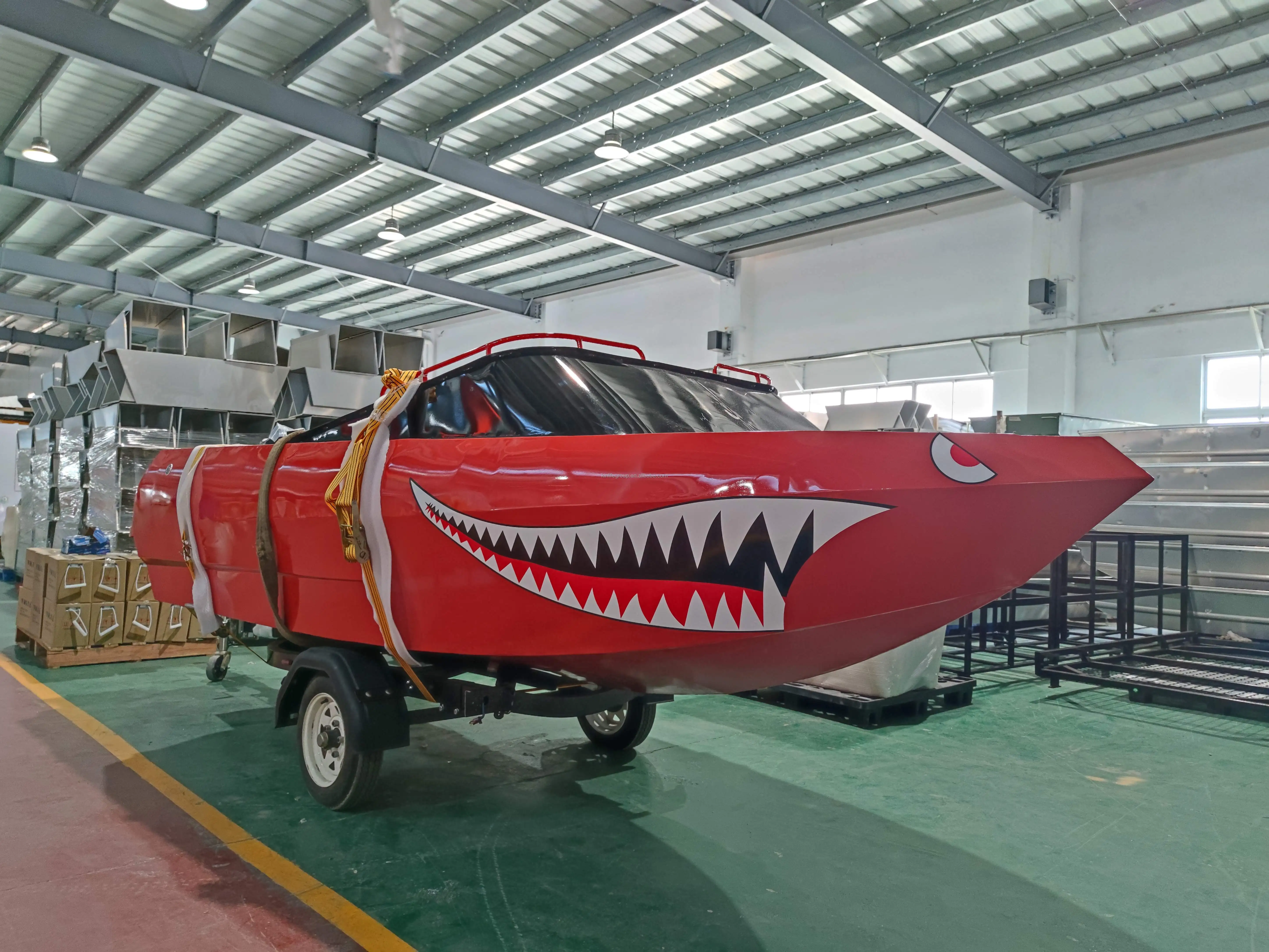 2022 New High Performance Aluminum Jet Boat With Jet Drives For Sale