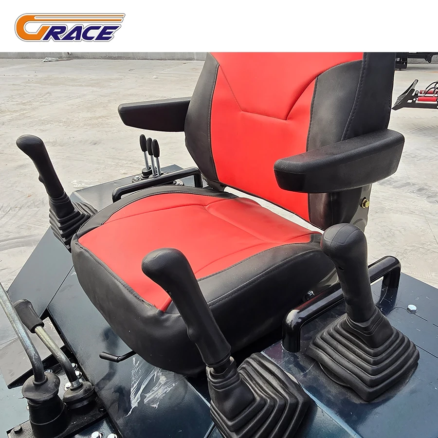 Remote Control Multifunction Ride on Chinese Mini Farm Tiller Crawler Cultivator Tractors With Track for Sale