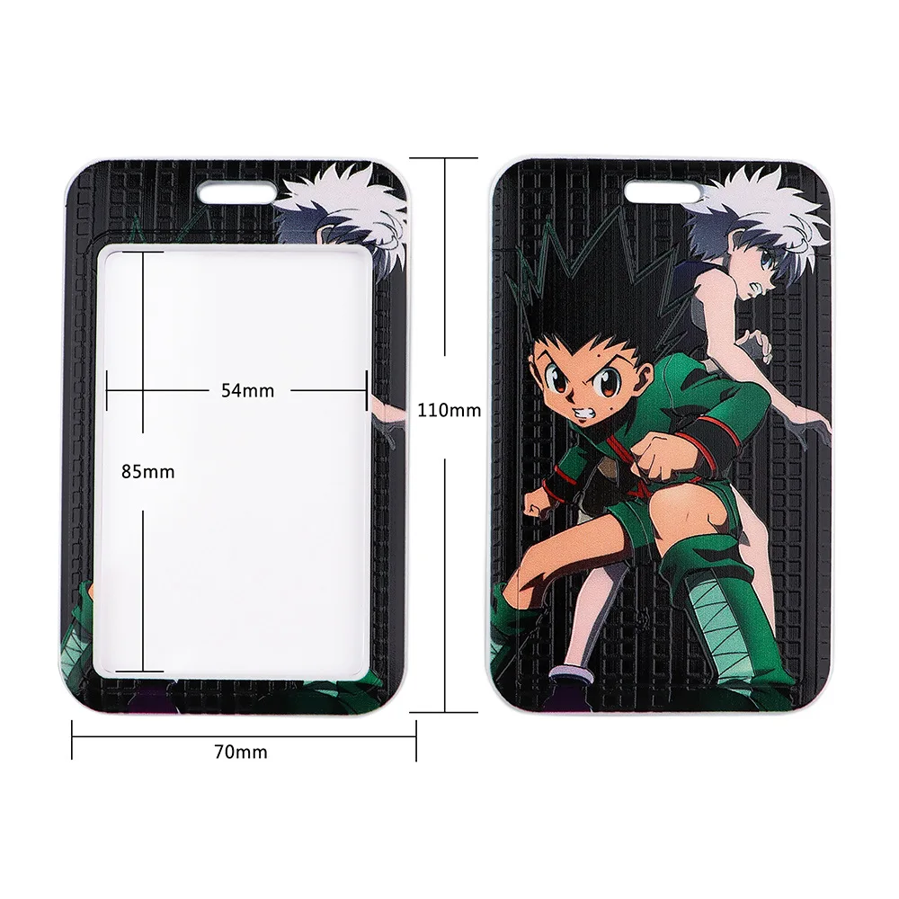 Hunteres Gon Freecss Killua Zoldyck Neck Strap Anime Lanyard For Keys