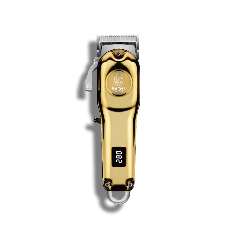 Kemei ヘアクリッパー イエローゴールド　USB充電式 Kemei ヘアクリッパー イエローゴールド USB充電式 Amazon.co.jp