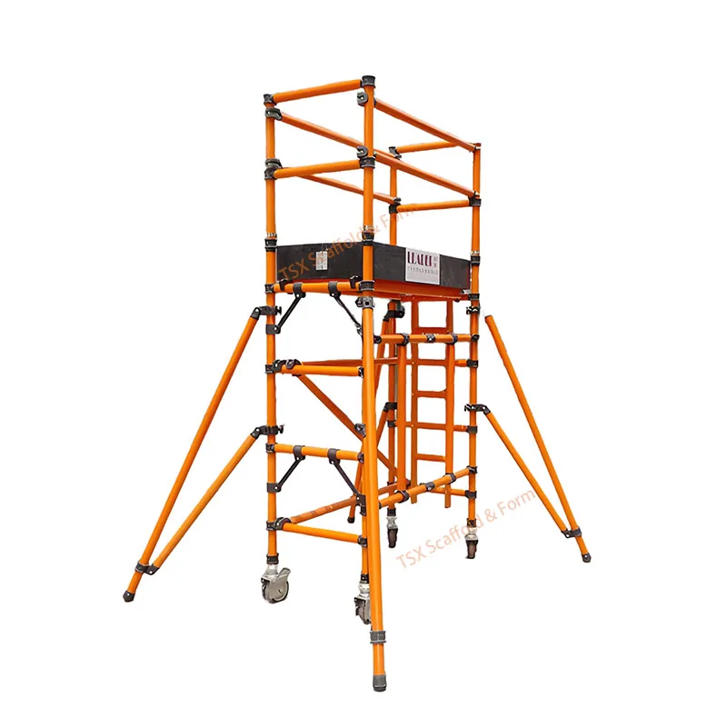 Modern Steel Scaffolding System for High Rise Buildings and Hotels