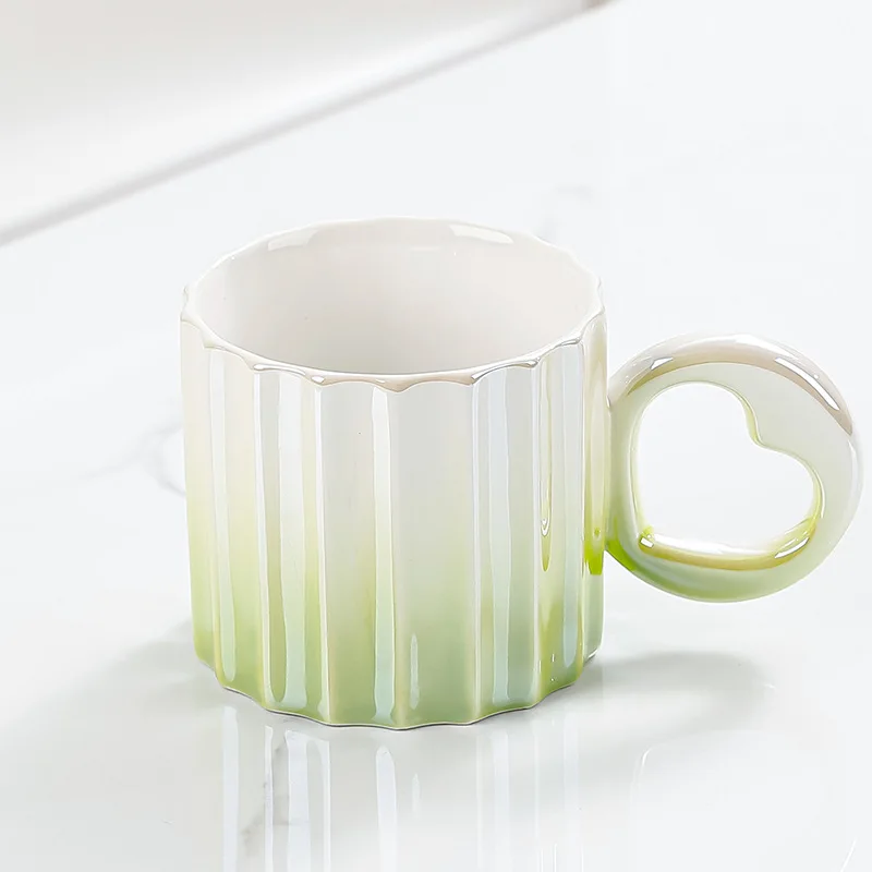 Ins High Appearance Level Mug Design Sense Gradient Color Ceramic