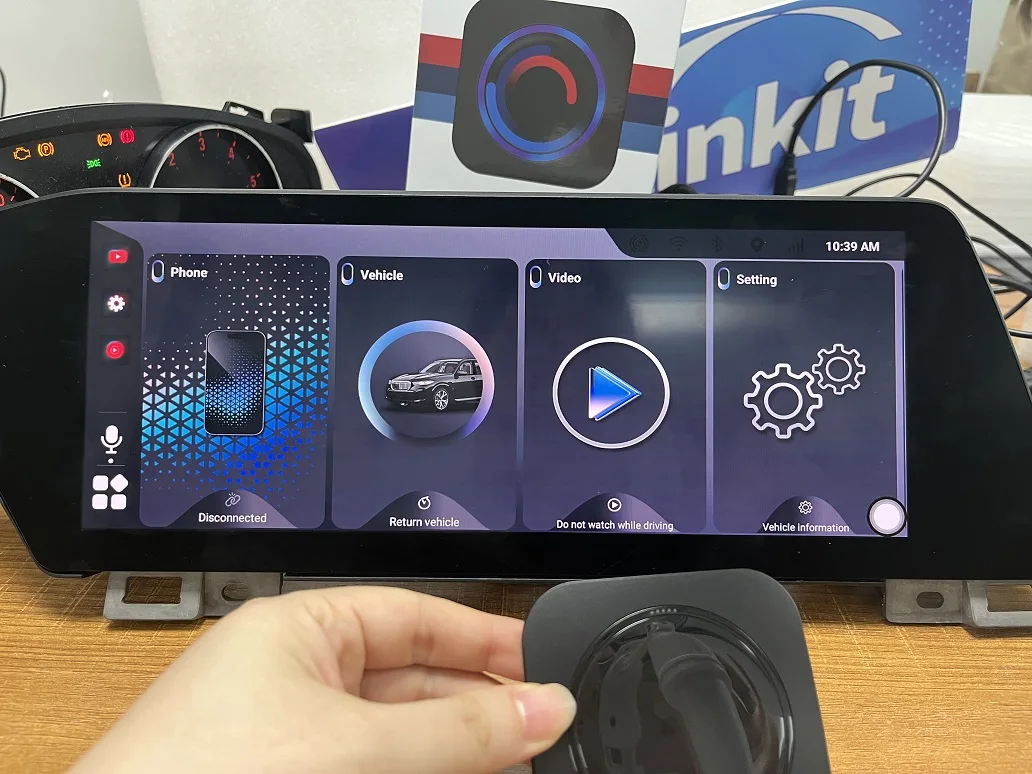 iHeylinkit BW550M スマートAIボックス Iheylinkit Android 13 Carplay Streaming Box BW550M for BMW