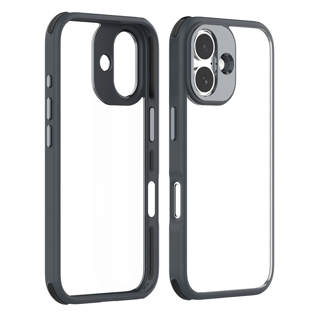 Clear Phone Case For Iphone 16 15 14 13 12 Plus Pro Max Skin Feel Camera Lens Protection Anti Shockproof Sjk617 Laudtec