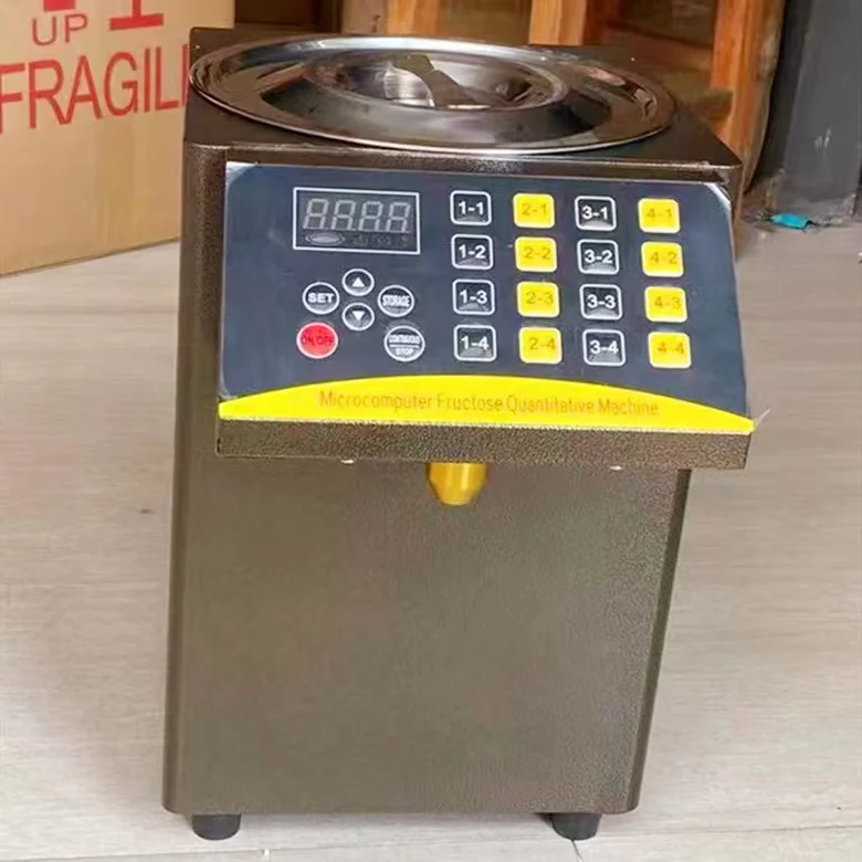 Automatic Sugar Fructose Syrup Dispensing Machine for Bubble Milk Tea