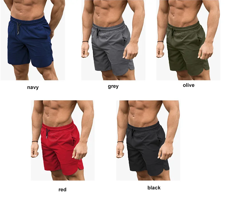High Quality Plus Size Men Basketball Training Shorts Polyester Workout ...