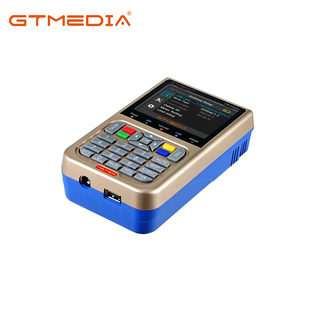 Buy Digital Satellite Finder Meter Dvb-s2/s2x New Upgraded Version Gt Media  V8 Support Spectrum Original Factory Brand from Shenzhen Yule Technology  Development Co., Ltd., China