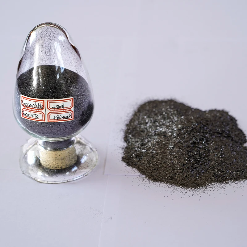 High Flexibility F.C.90% Nano Graphene Oxide 80mesh Oxidation Expandable Graphite Power and Thermal Conductivity Graphite Price