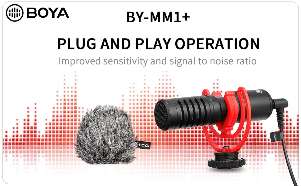 Microfono Boya BY-MM1 Universale - Per IPhone, Android, Fotocamere DSLR E Registrazione Video - Foto 4