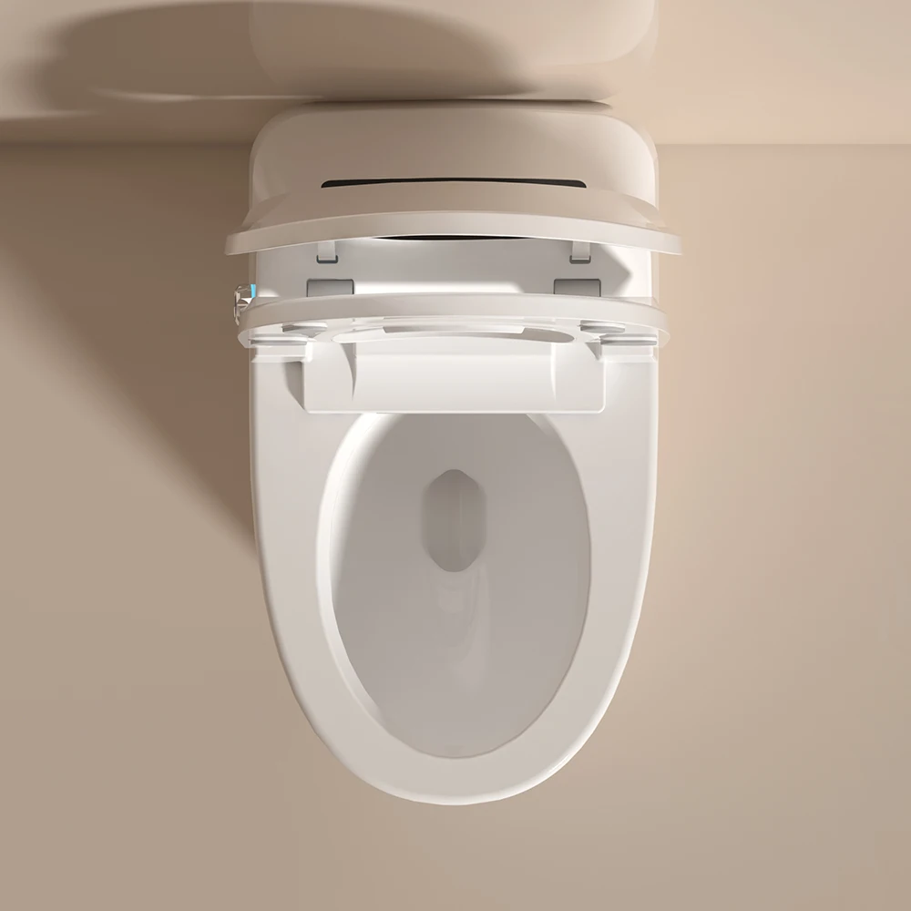 GYE Model #908E High-End Automatic Flush Electric One Piece Paperless Smart Toilet with Remote Control and Seat Heating