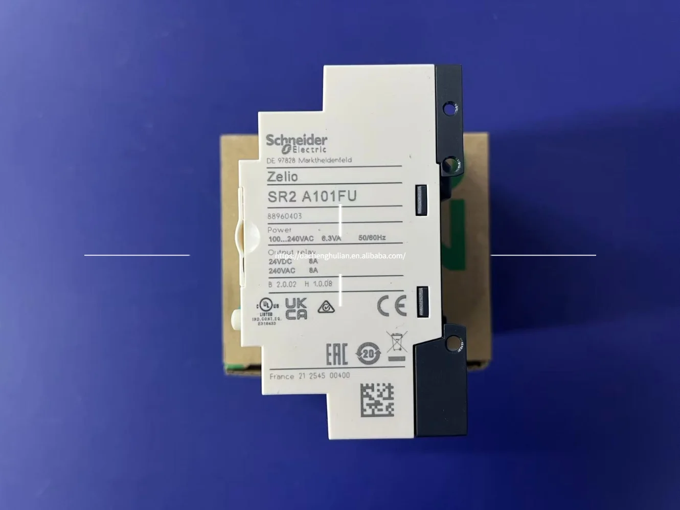 Sch Relay Module Sch-neider Zelio Logic SR2 Series SR2A101FU PLC Compact Smart Relay ...
