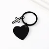 Black oblique peach cross