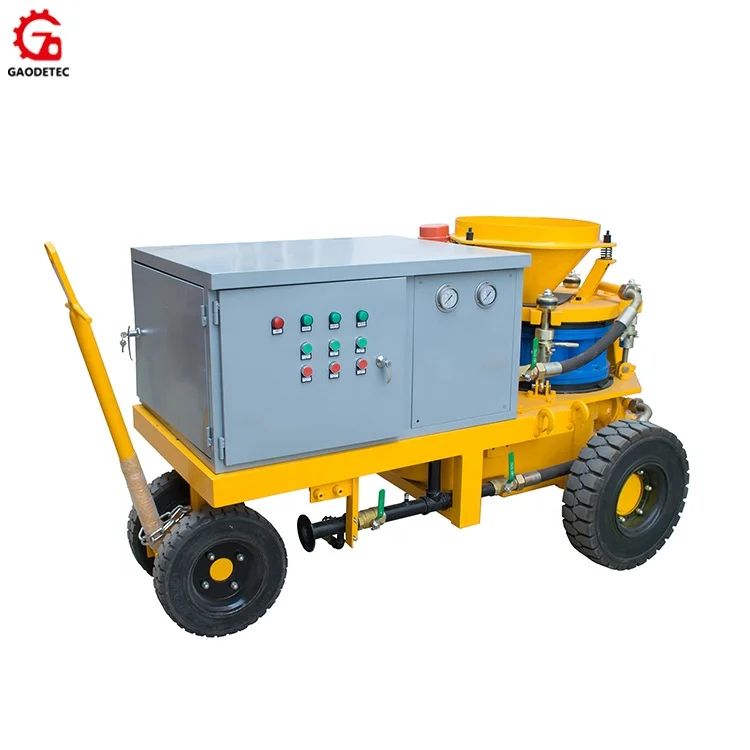 Swimming Pools and Mining and Tunnelling Use Wet Concrete Spraying Machines Wet Shotcrete Machine
