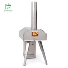 2 In 1 Outdoor Pizza Ovens Portable Outdoor Gas Stove Wood Fired Pizza Oven