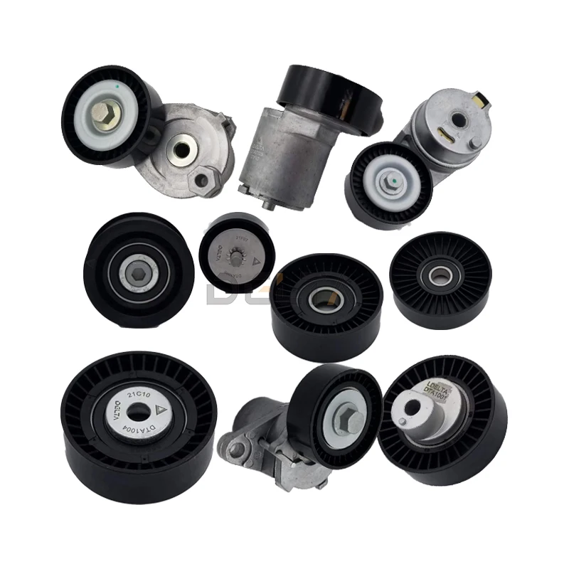 Auto Serpentine Belt Tensioner Pulley Timing Chain Set And Accessories