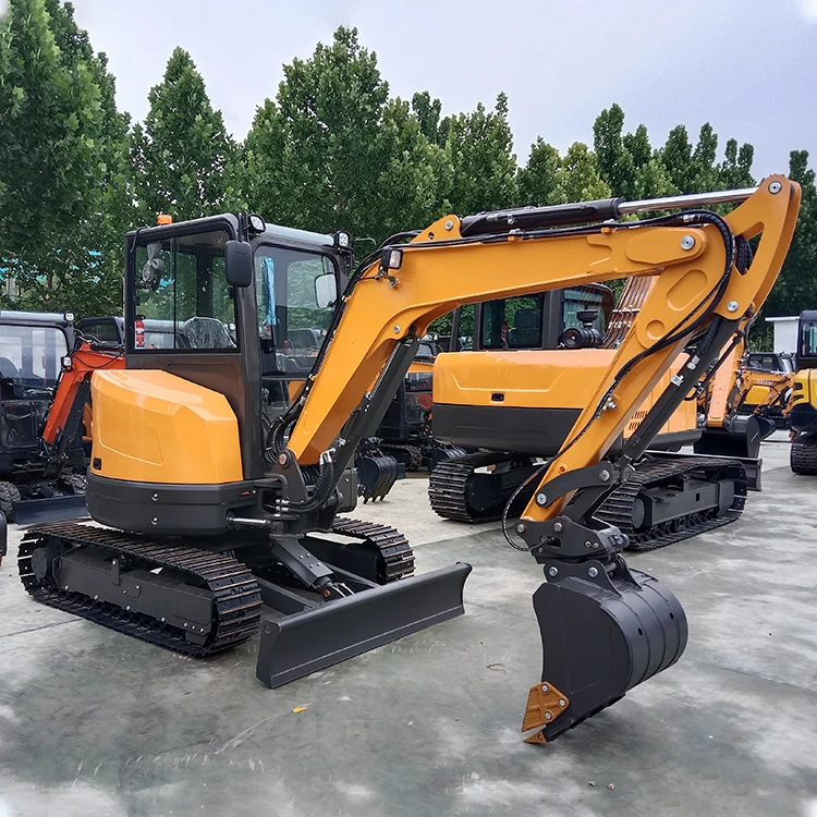 TONLITA Mini Excavator - 3.5 Ton Kubota Engine Crawler Digger