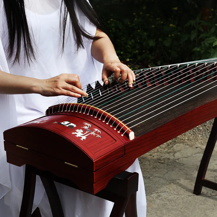 中国の21弦古筝楽器、中国の琴、無垢材楽器| Alibaba.com