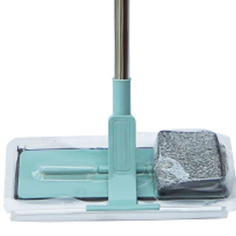 360 Rotating Easy to Assemble Long Telescopic Pole Microfiber Mop Window Mops Glass Squeegees