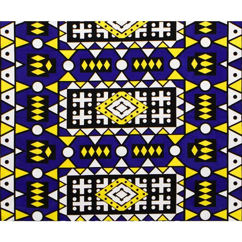 Ready to Ship Beautiful Wax Cotton Fabric Turkey Printed Washable Wax Cotton Fabric Comfortable Wax African Cotton Fabric