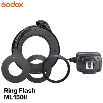 Godox ML-150II ML150II Macro Ring Flash 5800K Ring LED Light Speedlite Flash Light for Canon Nikon Sony Fuji Olympus DSLR Camera detail image