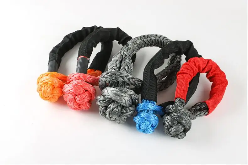 Car Emergency Tools Colorful Durable Customized Soft Ride Shackles ...