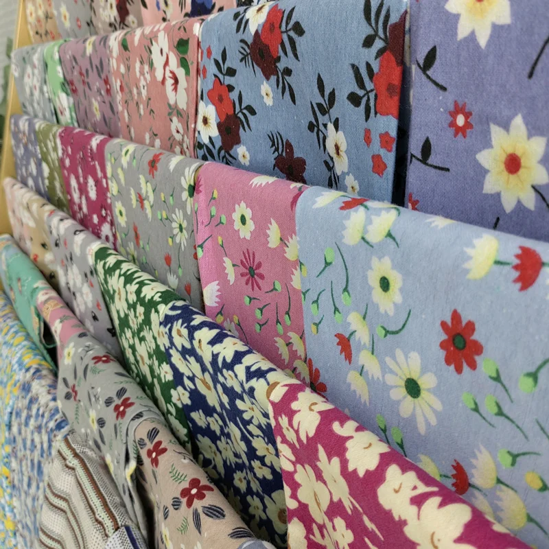 Hot Sale And Cheap Price 60 Cotton 40 Polyester Double Sided Baby