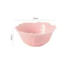 Tazón rosa de 6 pulgadas