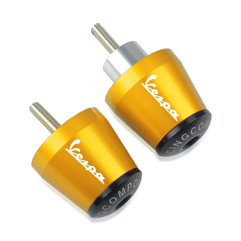 Аксессуары для мотоциклов с ЧПУ ручки ручка шапочка для волос концевые пробки для Vespa LT LX GT GTS GTV 60 125 150 200 250 300 300ie