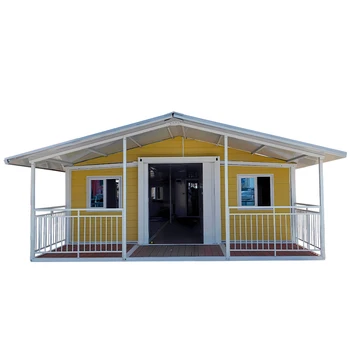Trending products ready made modern dormitory steel structure prefab house site office foldable extendable detachable container