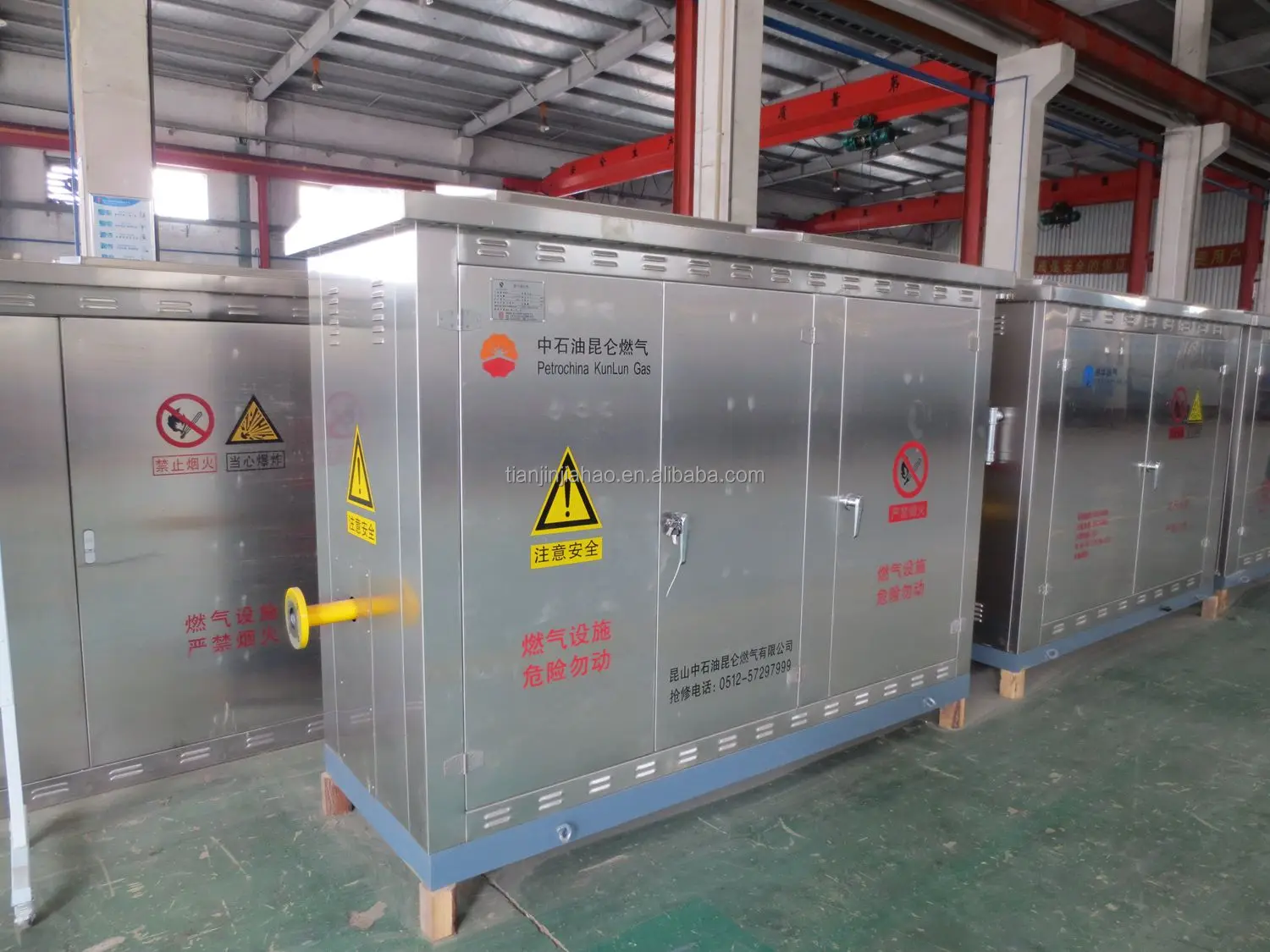 2000m3 Gas Pressure Regulator Metering Cabinet by Zhuoyue