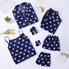 Set da 7 pezzi con cuoricini blu