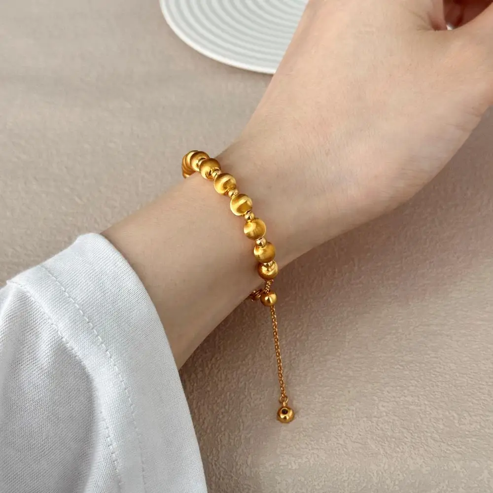 KAKODIY Luxury Adjustable 925 Sterling Silver Daily Beads Jewelry for Women Bracelet detail 2