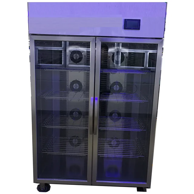 Imported quick-frozen meat automatic defrost refrigerator with French door