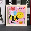 Puzzle 9 pezzi di piccola dimensione dell'ape