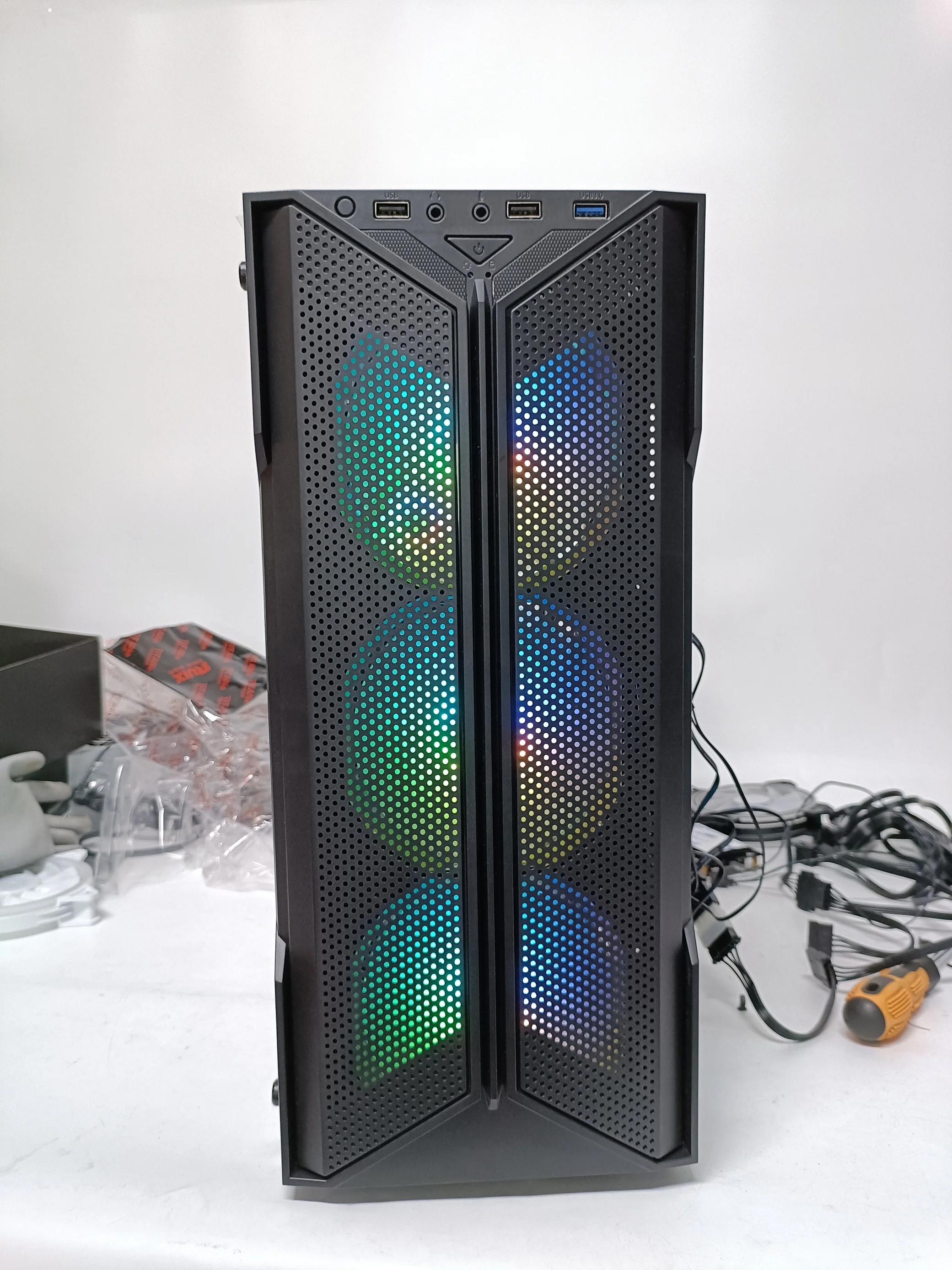 Hongyi Special Offer Miniitx Micro Atx Matx Gaming Computer Pc Case