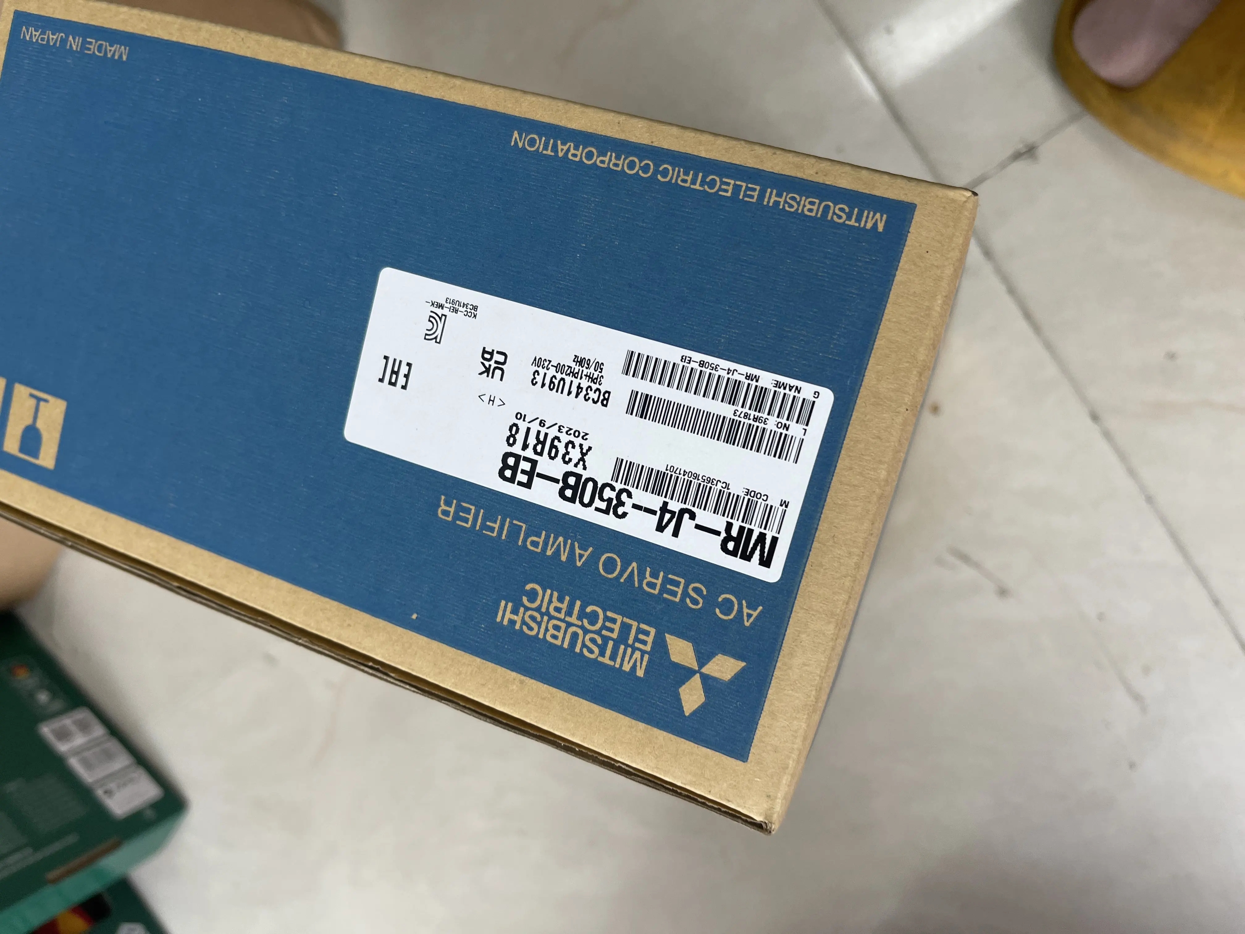 Mitsubishi AC Servo Amplifier MR-J4-350B-EB