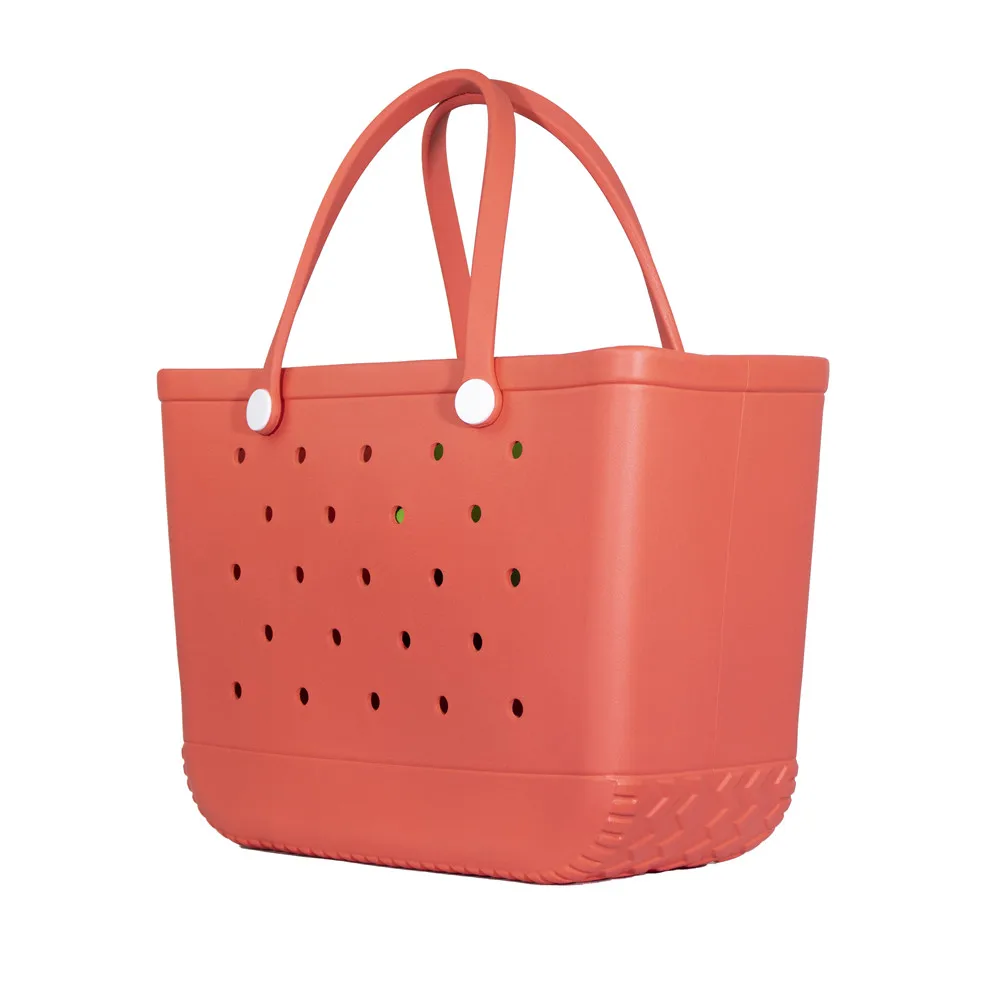 Vrouwen Rubber Strandtassen, Waterdichte EVA Tote Bag