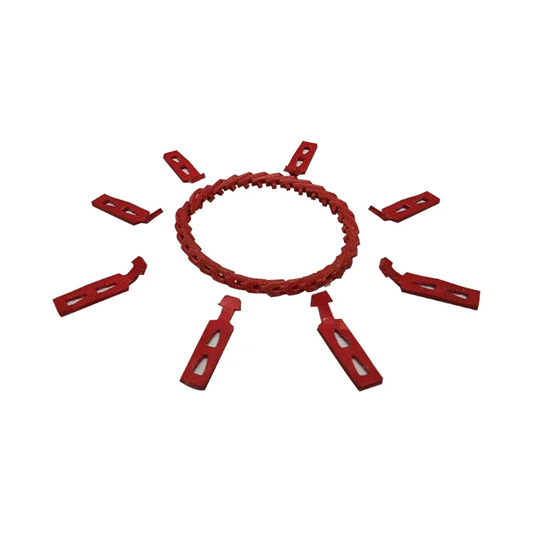 Red Power Transmission Twist Link Fenner Belt Drive v Belts for Machine Spare Parts