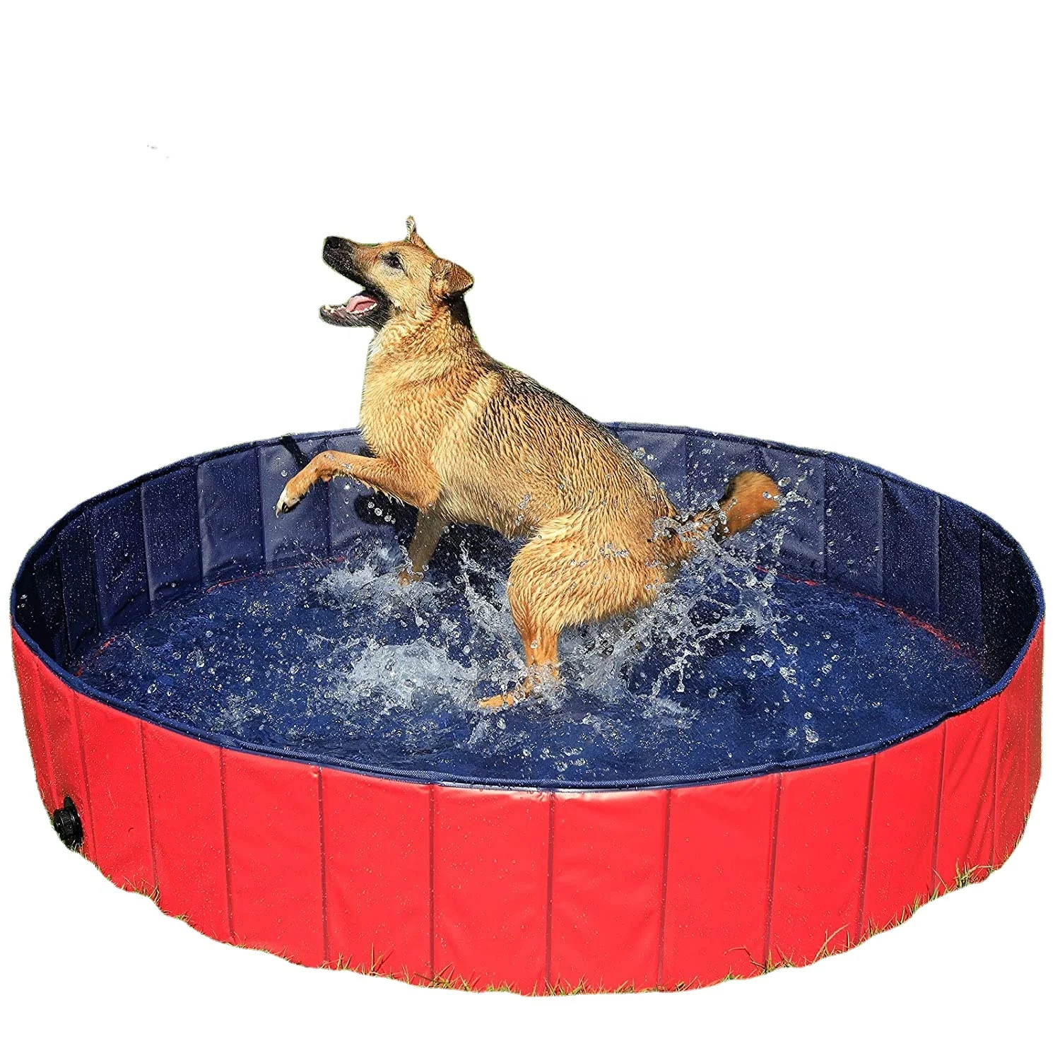 Custom Size Inflatable Dog Pool for Bathing Durable PVC Inflatable Dog Swimming Pool