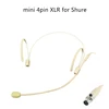 XLR de 4 pines para SHURE blanco