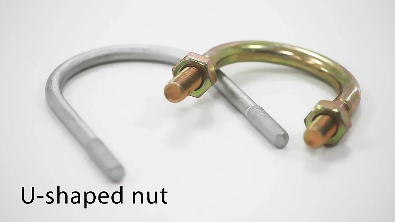 High Strength Ubolt Pipe Clamp High Tensile Strength Ubolts Carbon