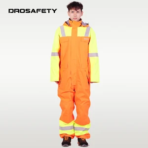 Custom Welding Mining Oil&gas Fire Resistant Waterproof Work Clothes Anti Static Working Coveralls