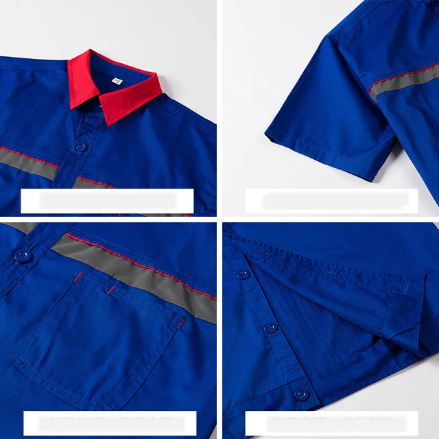 Дешевый хлопковый защитный комбинезон на заказ, рабочая одежда для мужчин и женщин