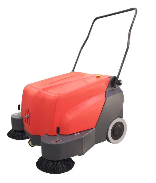 HRD-1000 Best Seller Hand-Push Electric Sweeper for Home Use & Restaurant Simple Use with High Cleaning Efficiency