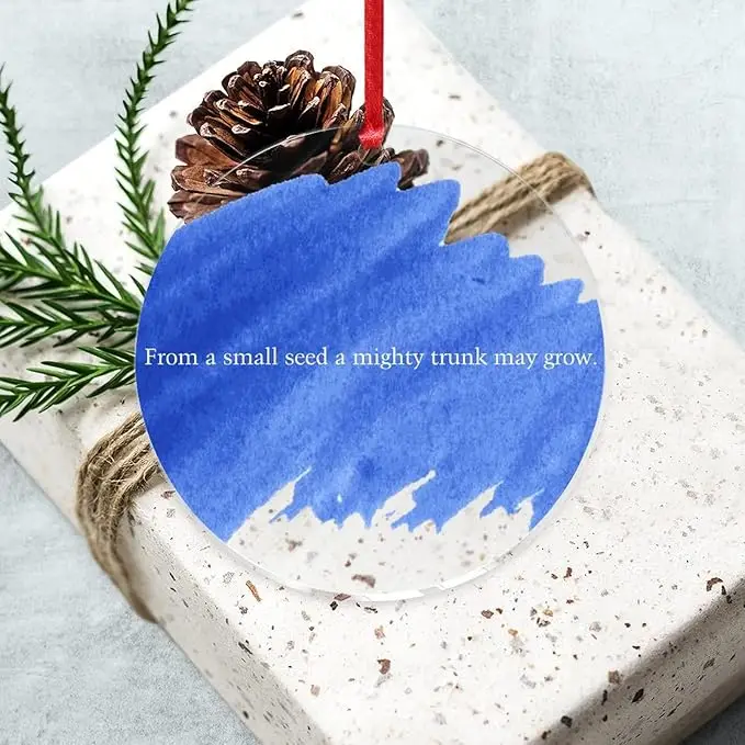 20 Pack Vintage Style Christian Acrylic Christmas Ornaments For