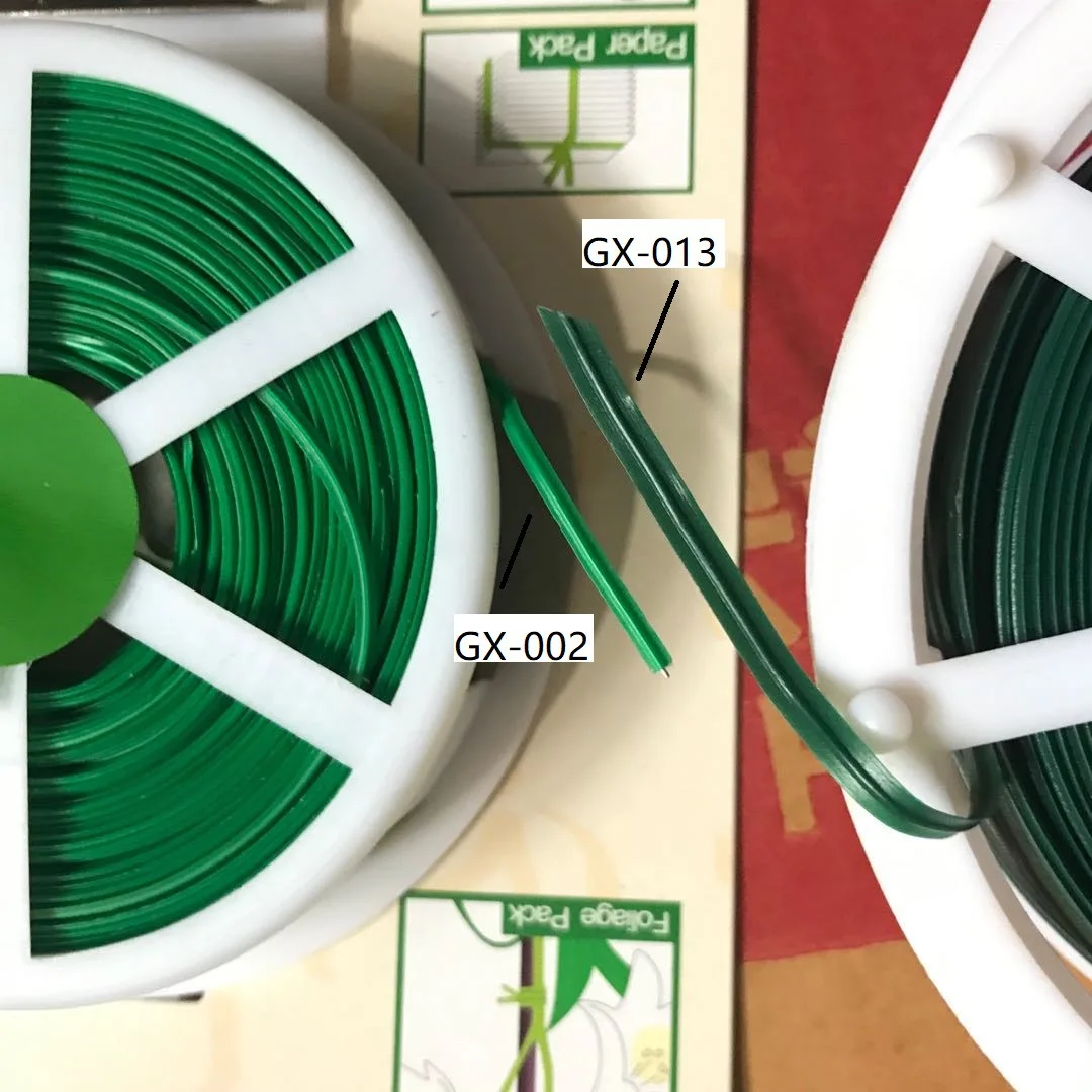 thumbnail image 2 of 2 Rolls 100m Garden Plant Support Twist Tie Green Wire Strapping Rope With Built-in Cutter 2 of 6