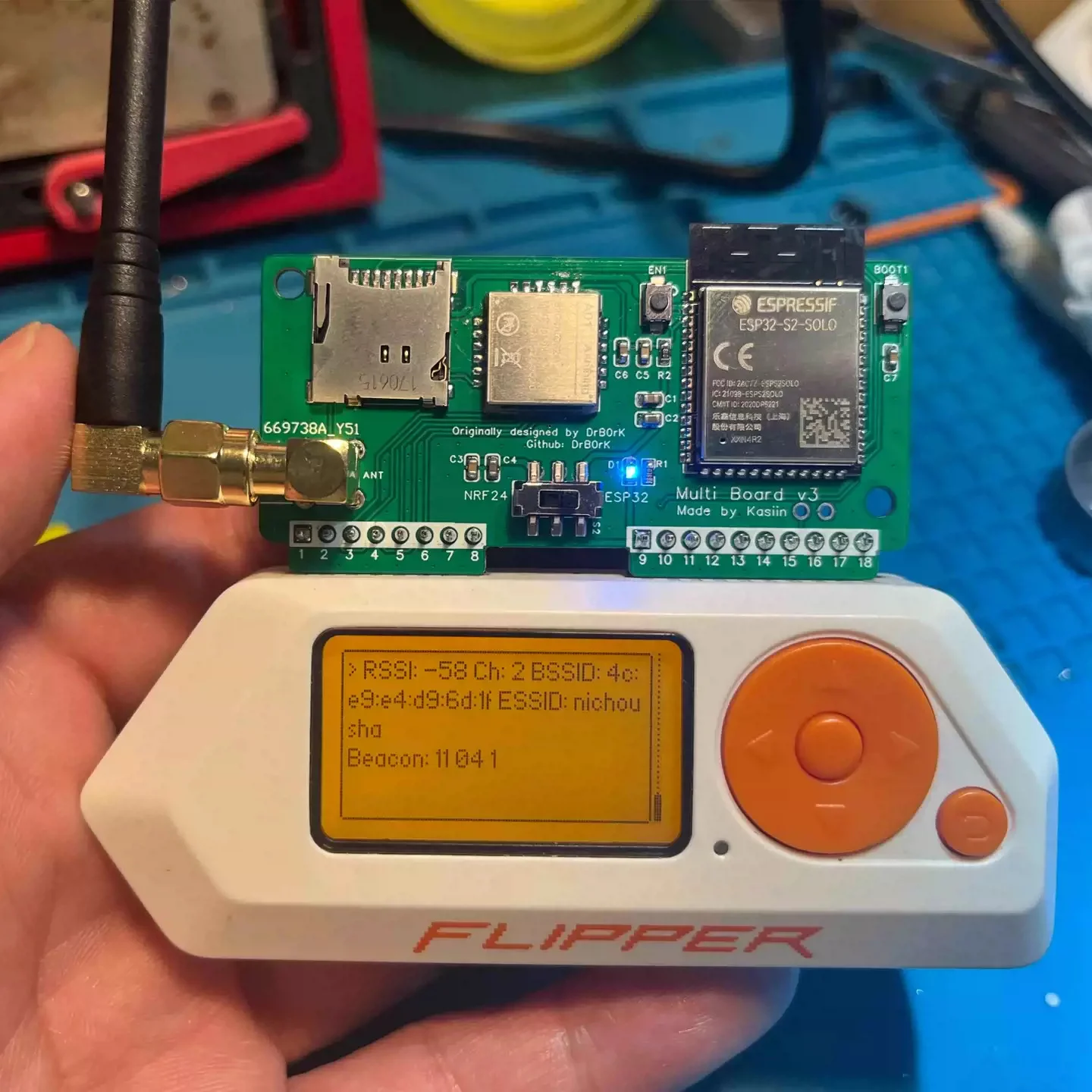 NRF24+ESP32 Module for  Zero Development Boards Kit