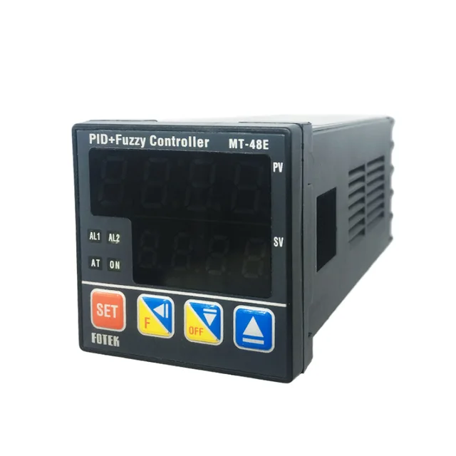 FOTEK MT-48VE SSR(12V / 50mA)  outline 48*48*111 Multi-lnput Type K/J/PT Color buttons Fuzzy PID Temperature Controller