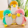 Pingüino-color aleatorio-22cm
