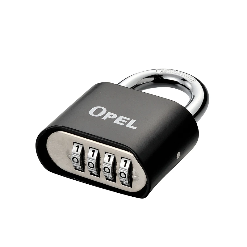 OPEL Hot Selling Changeable Combination Lock Rectangle Padlock Circle Padlock with Great Price
